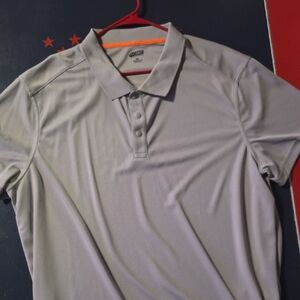 Duluth Trading Co Men's Gray Polo Shirt